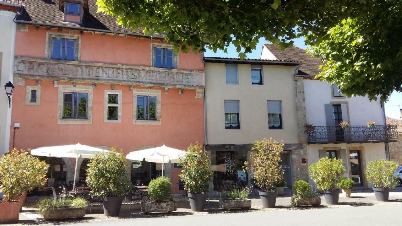 Le Relais De La Tour Hotel Capdenac-Gare Buitenkant foto